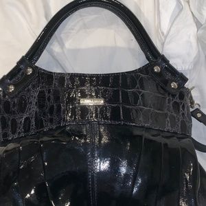 Elena Girardi patent leather bag
